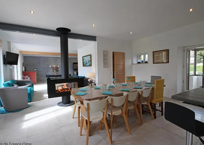 Maison Ancienne Avec Sauna Et Jeux Au Coeur Du Perche - Fr-1-497-51 בית נופש